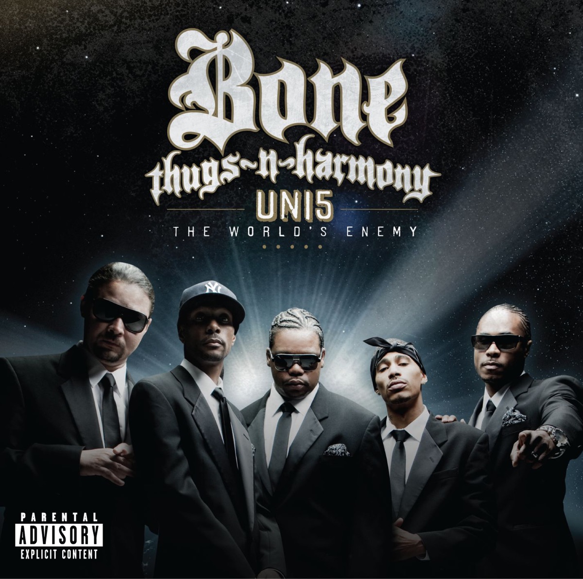 Uni5: The World's Enemy by Bone Thugs-n-Harmony album cover
