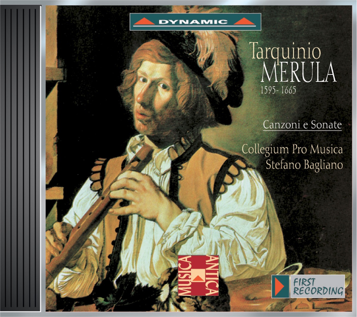 Merula: Canzonas & Sonatas by Stefano Bagliano, Collegium Pro Musica & Mario Martinoli album cover