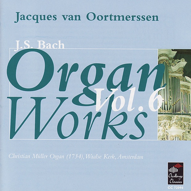 Bach: Organ Works, Vol. 6 by Jacques van Oortmerssen album cover