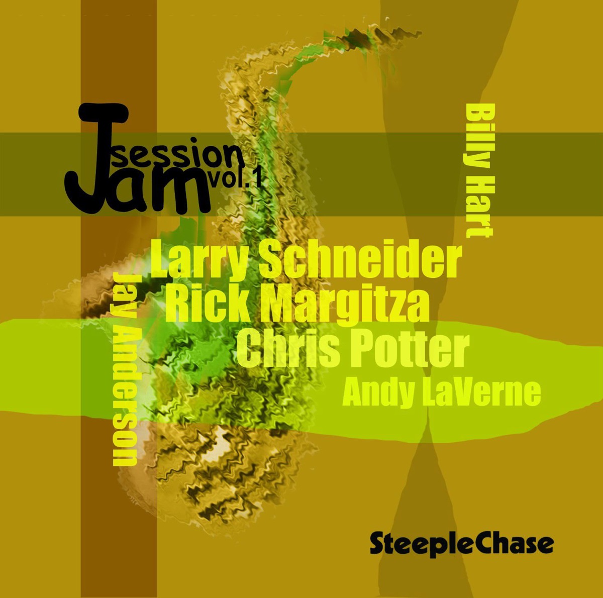 Jam Session, Vol. 1 by Chris Potter, Larry Schneider & Rick Margitza album cover