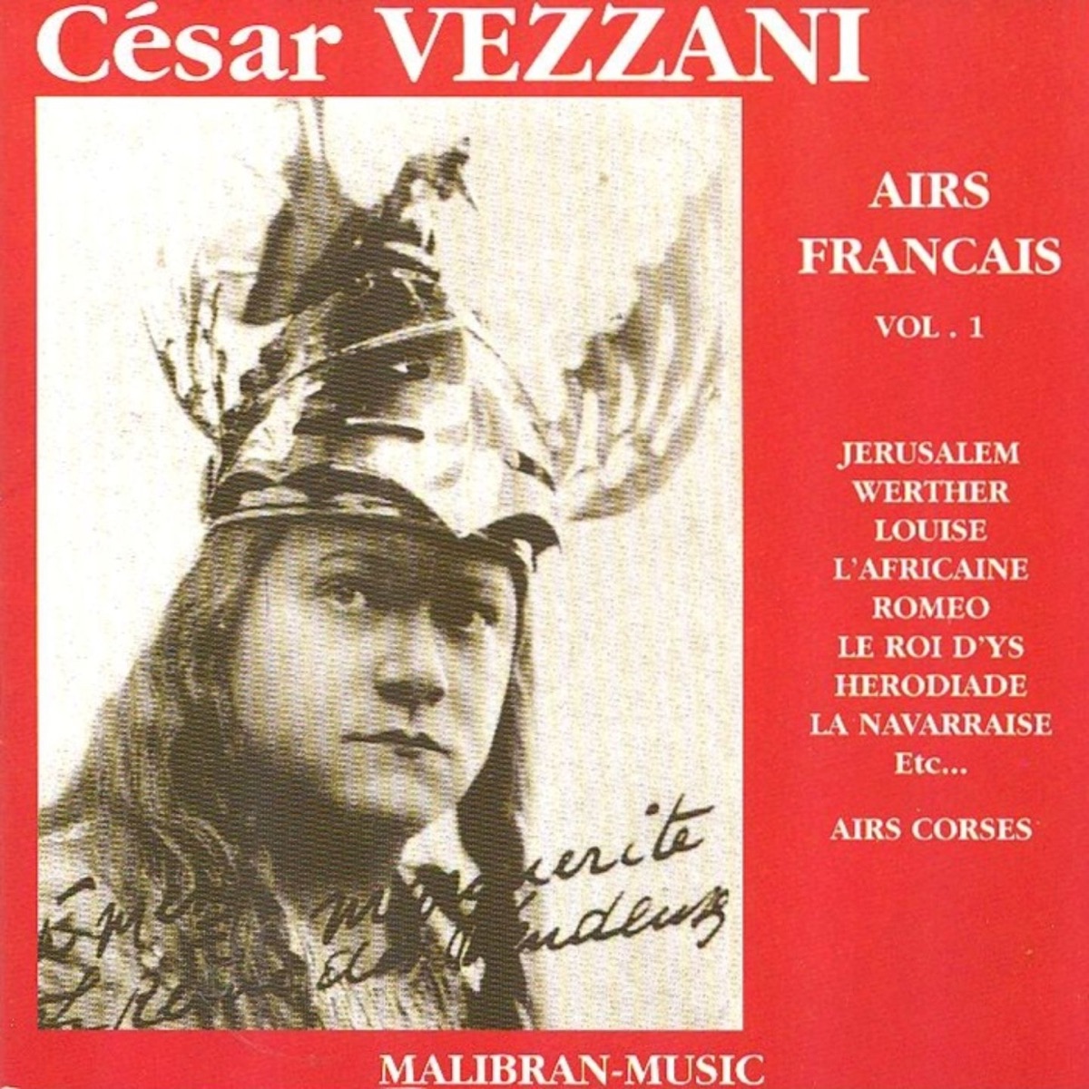 César Vezzani : Airs français, vol. 1 by César Vezzani album cover