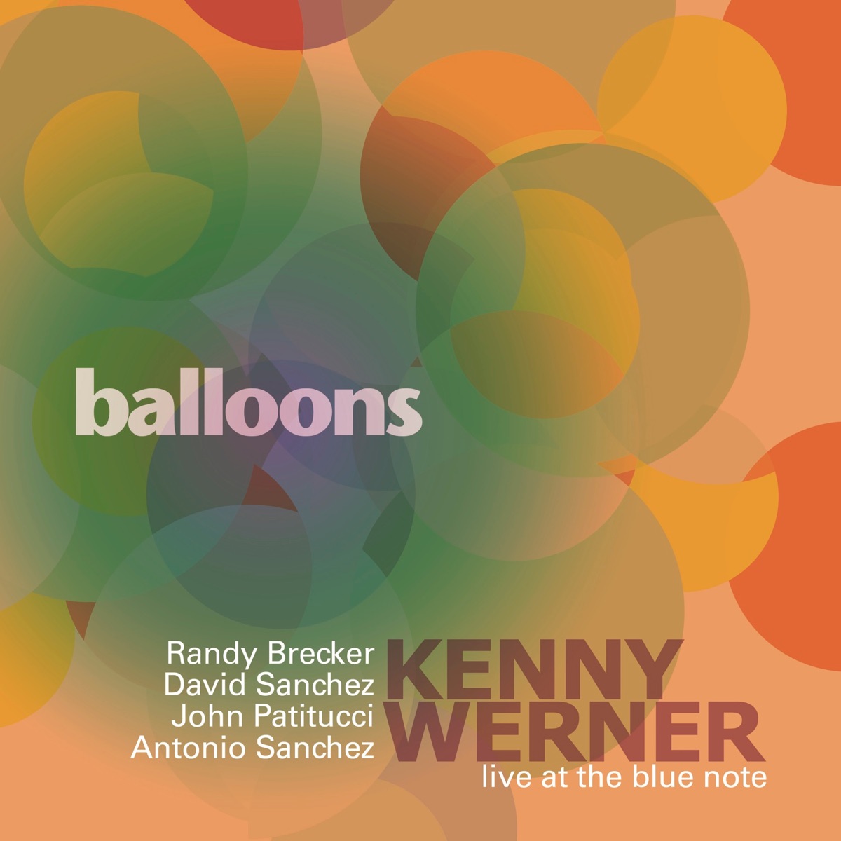 Balloons (Live at the Blue Note) by Kenny Werner album cover