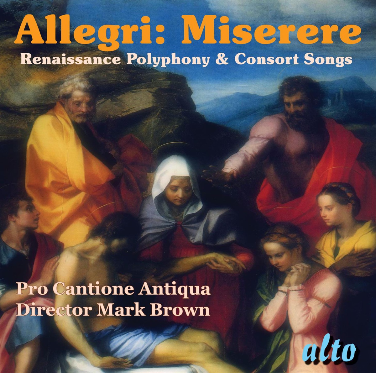 Allegri: Miserere - Renaissance Polyphony & Consort Songs by English Consort of Viols, James Bowman, James Griffett, Mark Brown, Paul Esswood & Pro Cantione Antiqua album cover