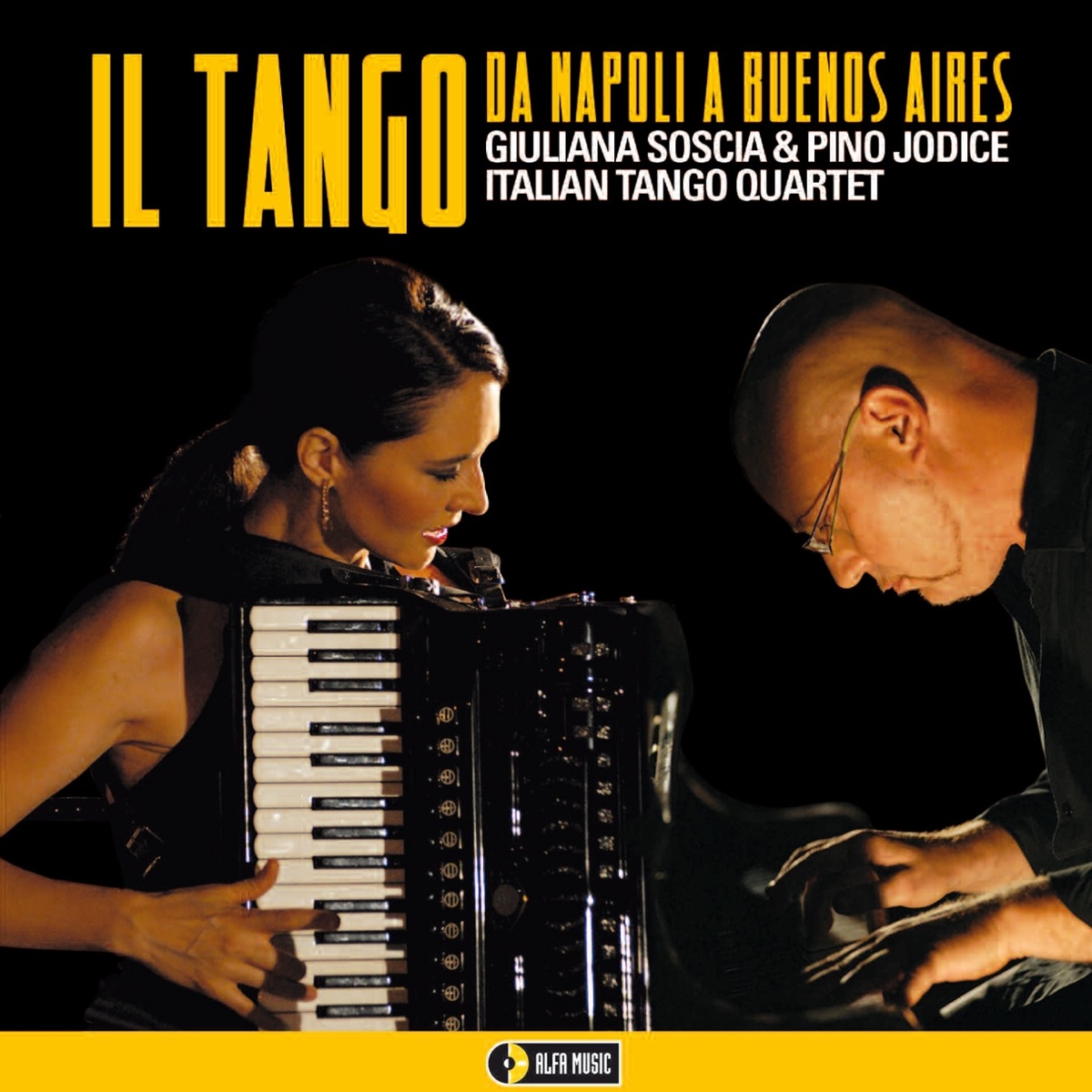 Il Tango da Napoli a Buenos Aires by Giuliana Soscia & Pino Jodice Quartet album cover