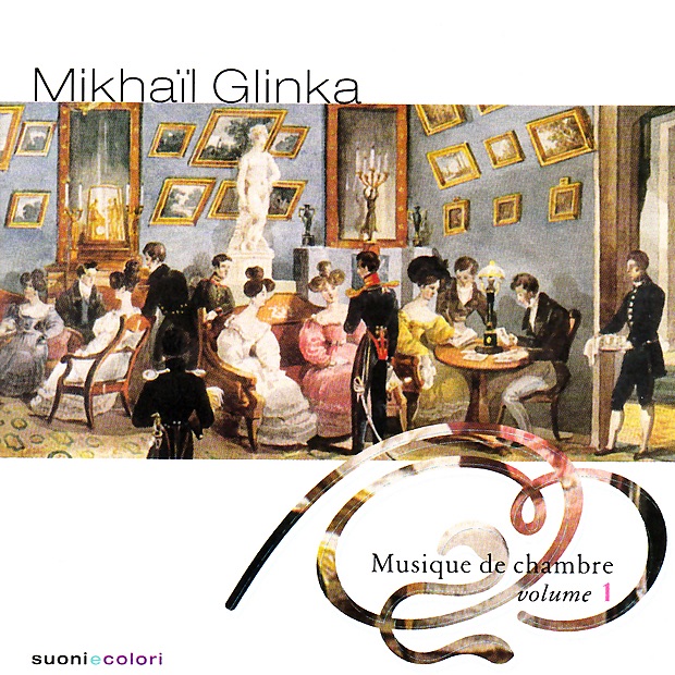 Glinka: Chamber Music, Vol. 1 by Alexandre Brussilovsky, André Cazalet & Frédérique Cambreling album cover