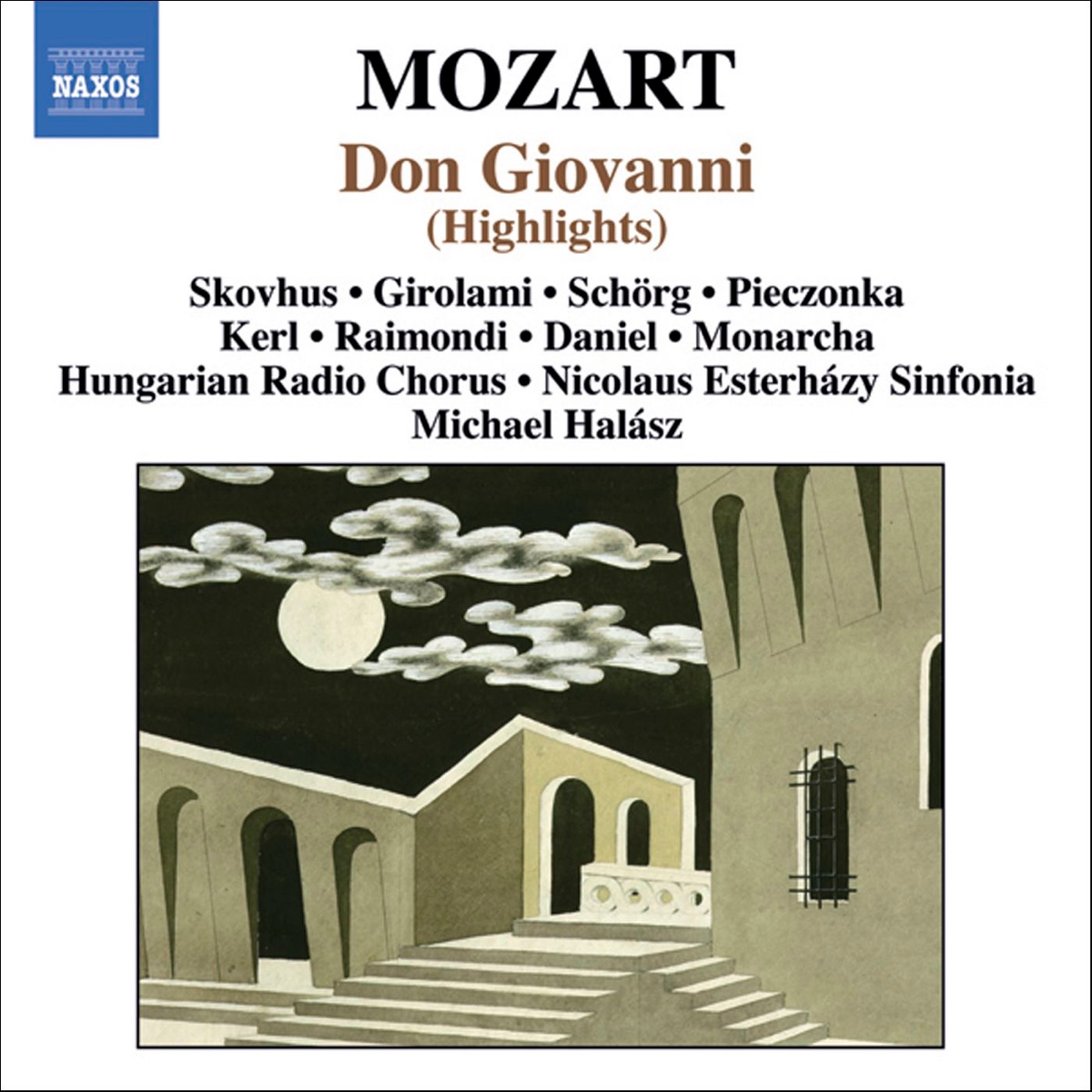 Mozart: Don Giovanni (Highlights) by Hungarian Radio Chorus, Michael Halász & Nicolaus Esterházy Sinfonia album cover