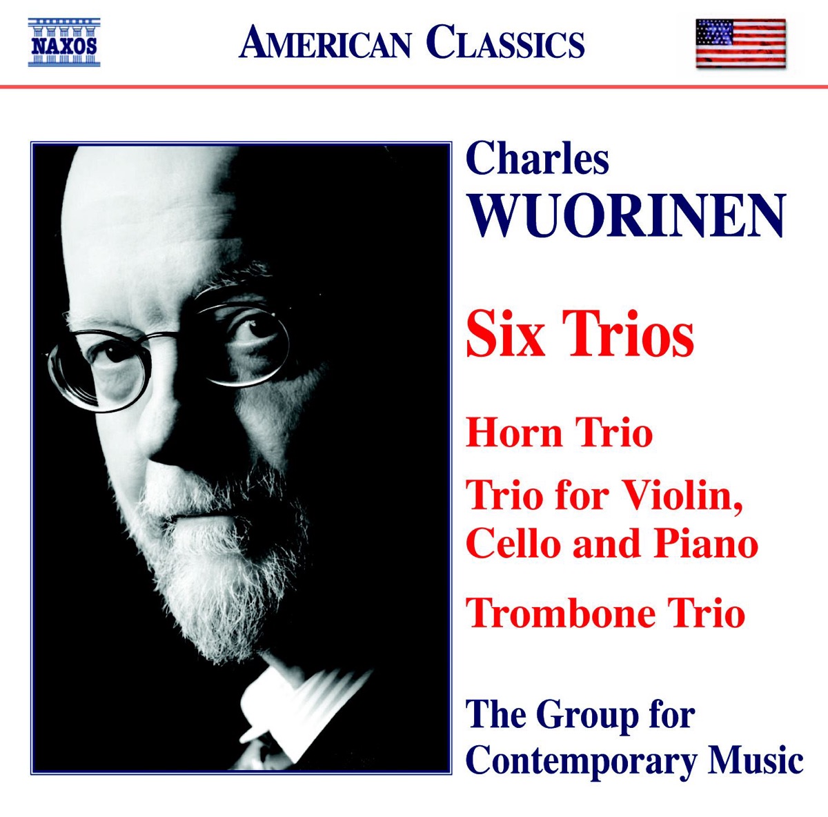 Wuorinen: Six Trios by Group for Contemporary Music album cover