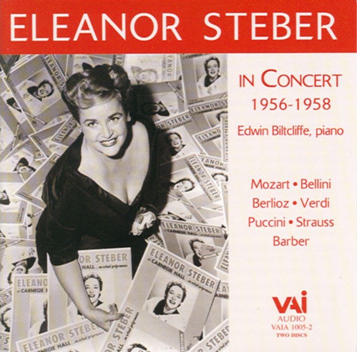 Eleanor Steber in Concert 1956-1958 (Historic Live Recording) by Edwin Betcliffe & Eleanor Steber album cover