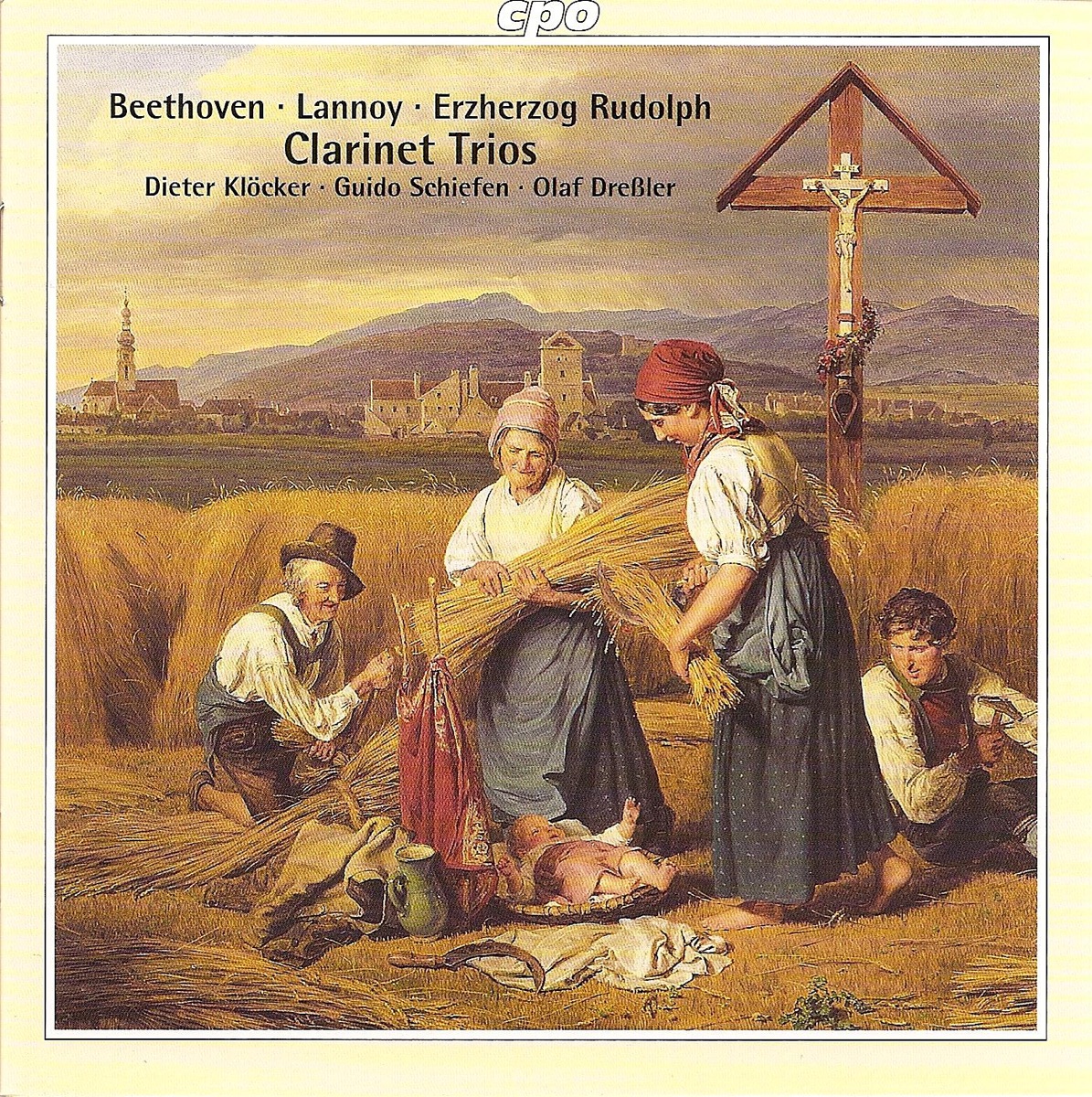 Beethoven: Clarinet Trio, Op. 11 - Lannoy: Clarinet Trio, Op. 15 - Osterreich: Clarinet Trio in E-Flat Major by Olaf Dressler, Dieter Klöcker & Guido Schiefen album cover