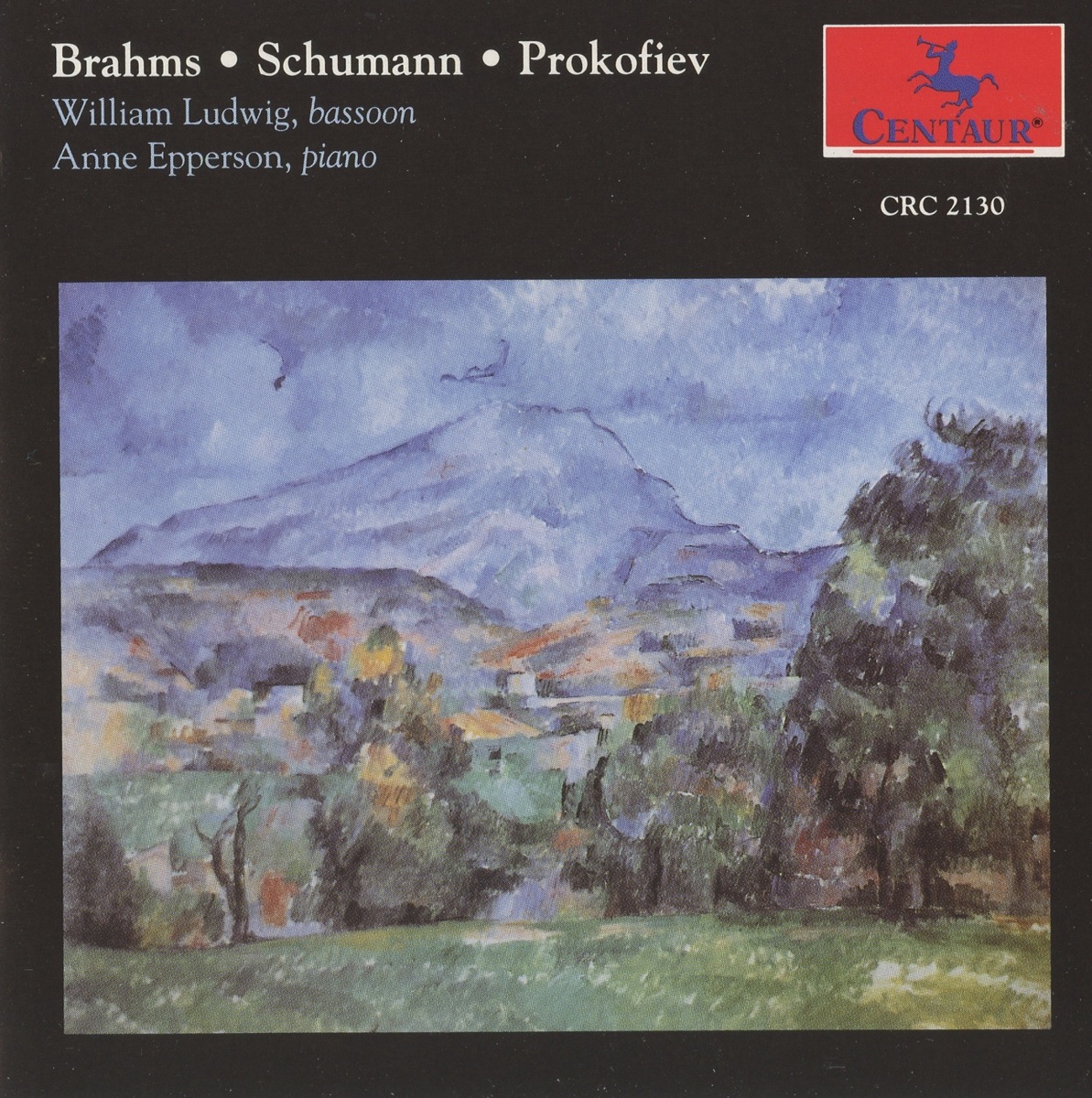 Brahms, Schumann & Prokofiev: Music for Bassoon & Piano by Anne Epperson & William Ludwig album cover