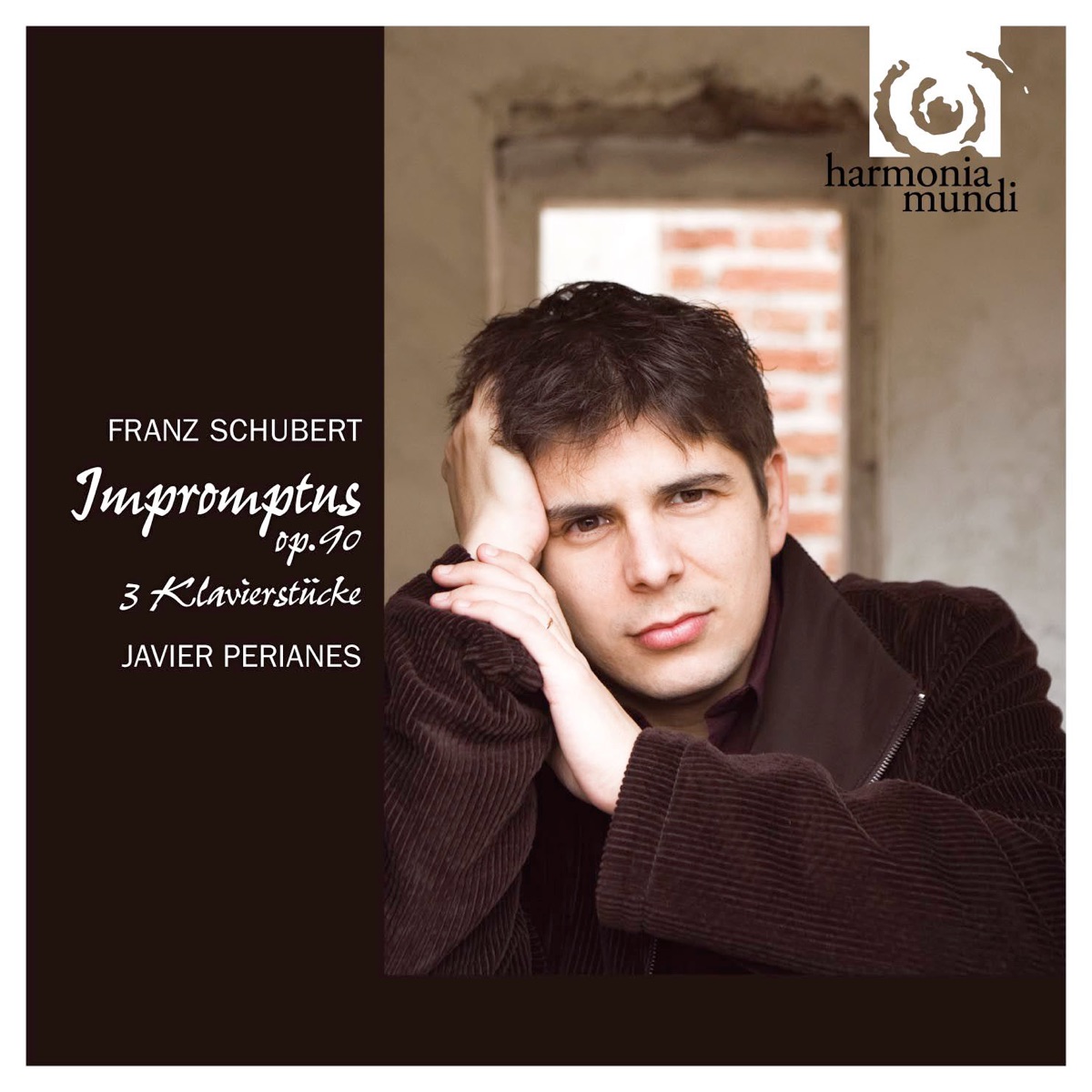 Schubert: Quatre Impromptus, Drei Klavierstücke by Javier Perianes album cover