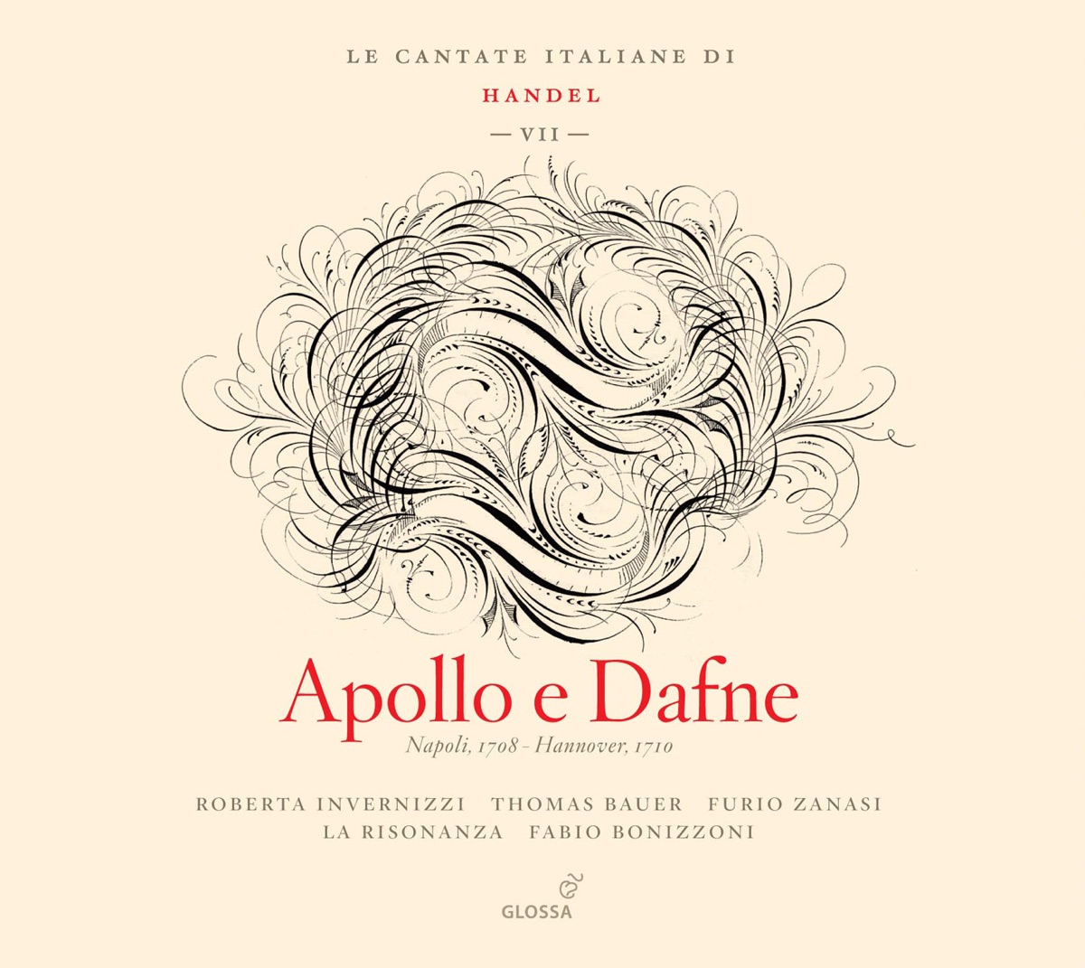 Handel: Italian Cantatas, Vol. 7 by Roberta Invernizzi, Fabio Bonizzoni, Thomas Bauer, Furio Zanasi & La Risonanza album cover