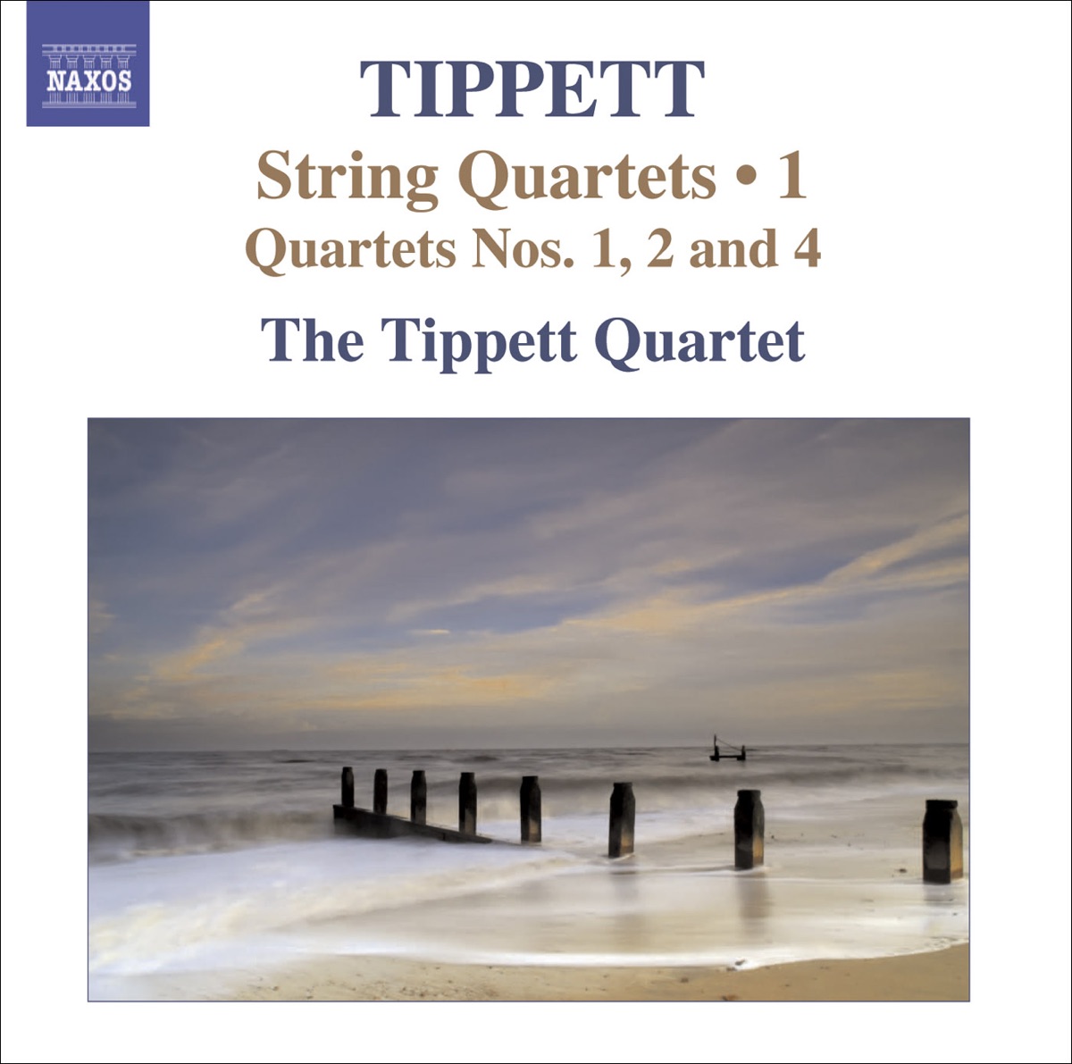 Tippett: String Quartets, Vol. 1 by Tippett Quartet album cover