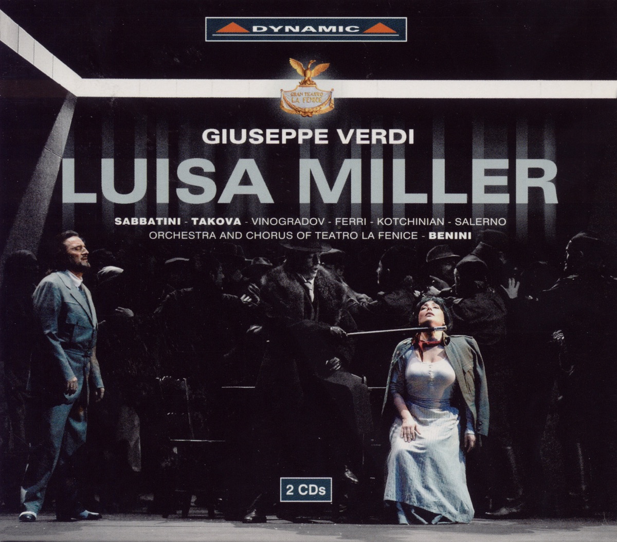 Verdi: Luisa Miller by Darina Takova, Maurizio Benini, Giuseppe Sabbatini, Teatro La Fenice Orchestra & Teatro La Fenice Chorus album cover