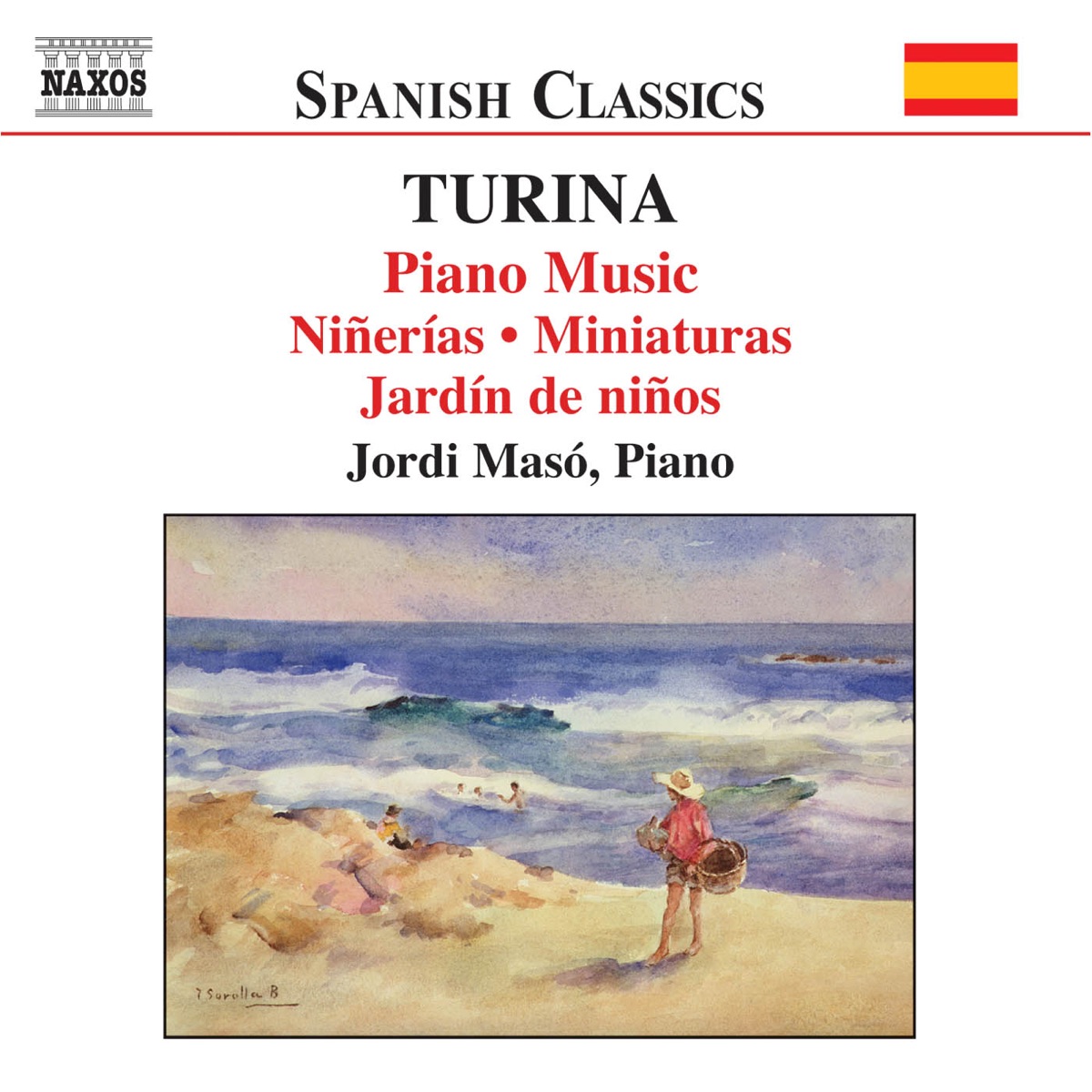Turina: Piano Music, Vol. 4 - Ninerias, Miniaturas, Jardins d'enfants by Jordi Masó album cover