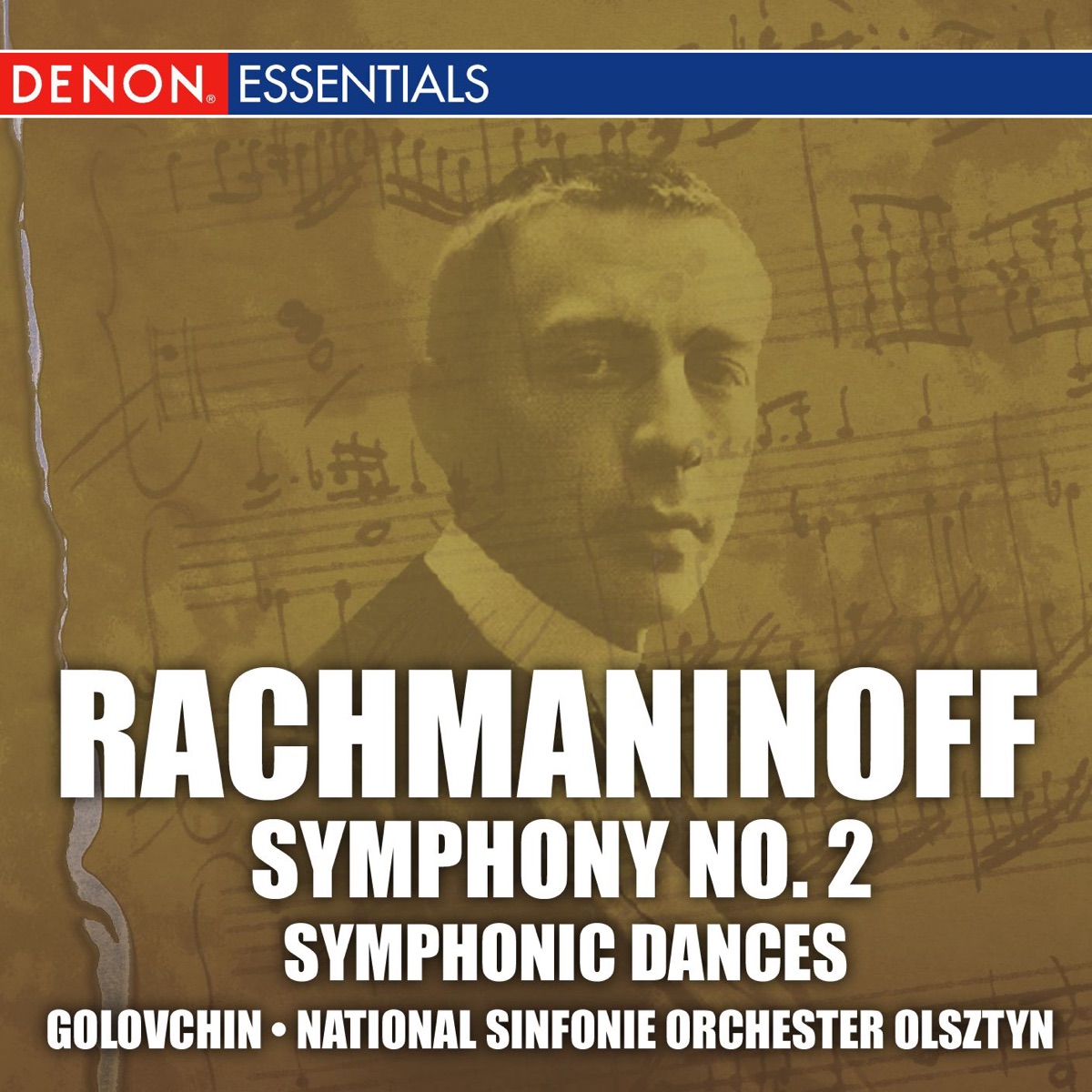 Rachmaninoff: Symphony No. 2 & Symphonic Dances by National Sinfonie Orchester Olsztyn, Igor Golovschin, Kirill Kondrashin & Symphony Orchestra of the Moscow Philharmonic Society album cover