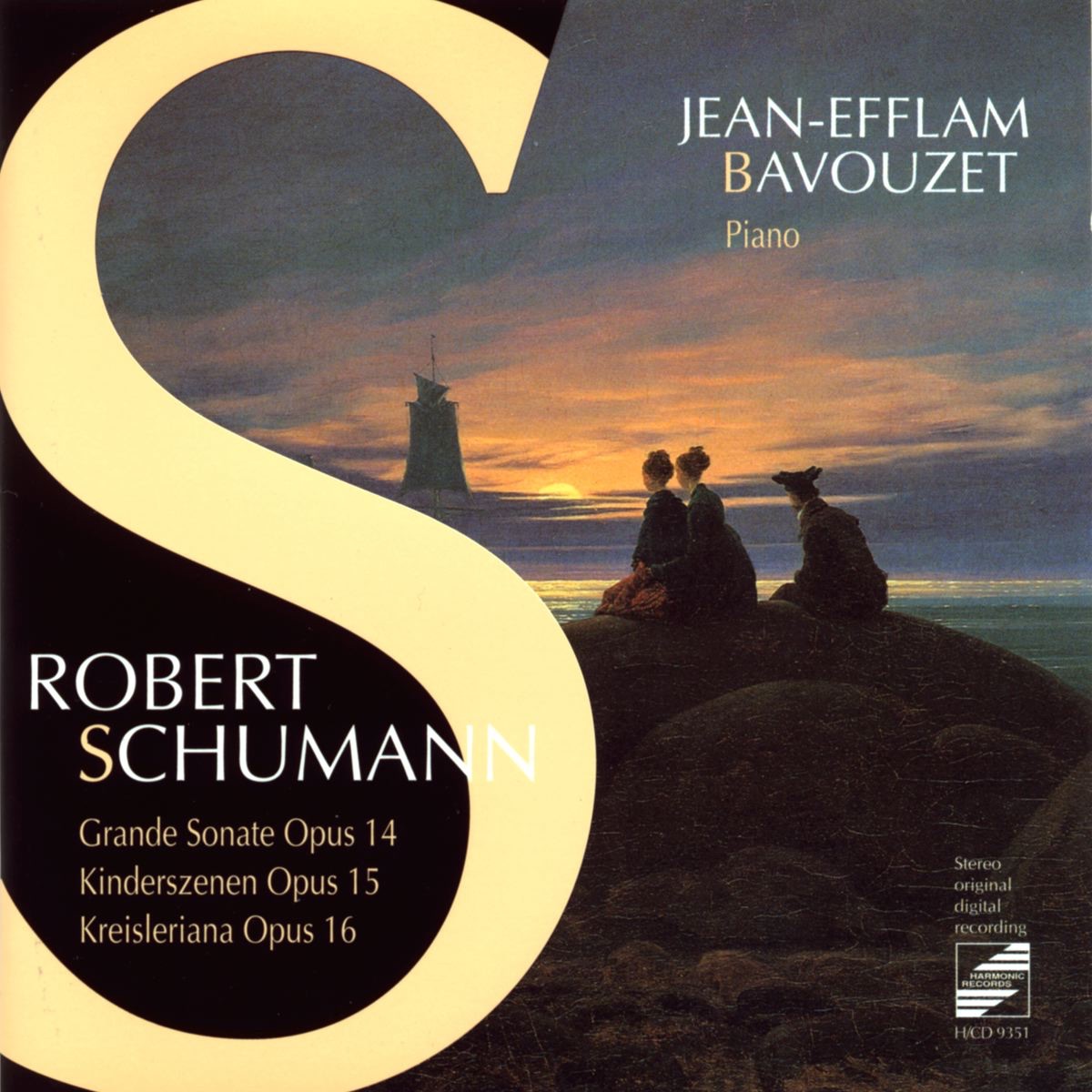 Schumann: Grande Sonate Op. 14, Kinderszenen Op. 15, Kreisleriana Op. 16 by Jean-Efflam Bavouzet album cover