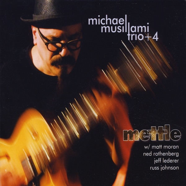 Mettle (feat. Matt Moran, Ned Rothenberg, Jeff Lederer & Russ Johnson) by Michael Musillami Trio album cover