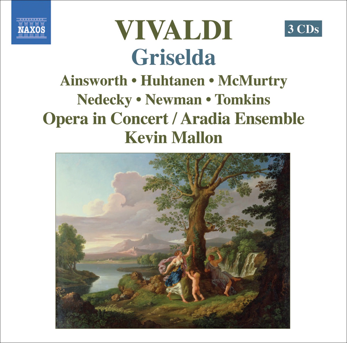 Vivaldi: Griselda by Colin Ainsworth, Marion Newman, Kevin Mallon & Aradia Ensemble album cover