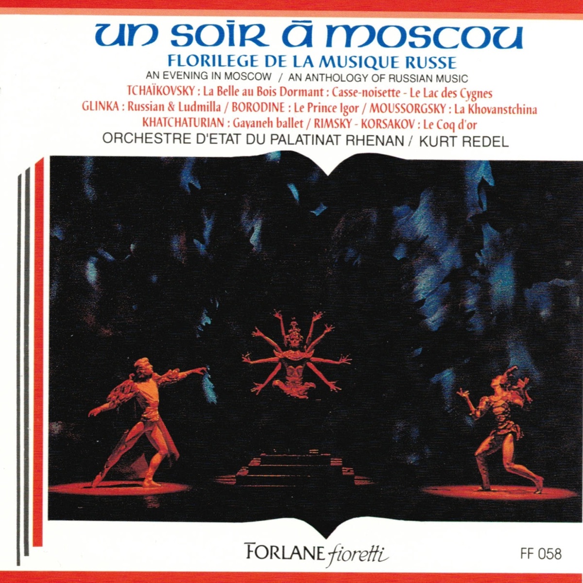 An Anthology of Russian Music : An Evening in Moscow by Orchestre d'Etat du Palatinat Rhénan & Kurt Redel album cover