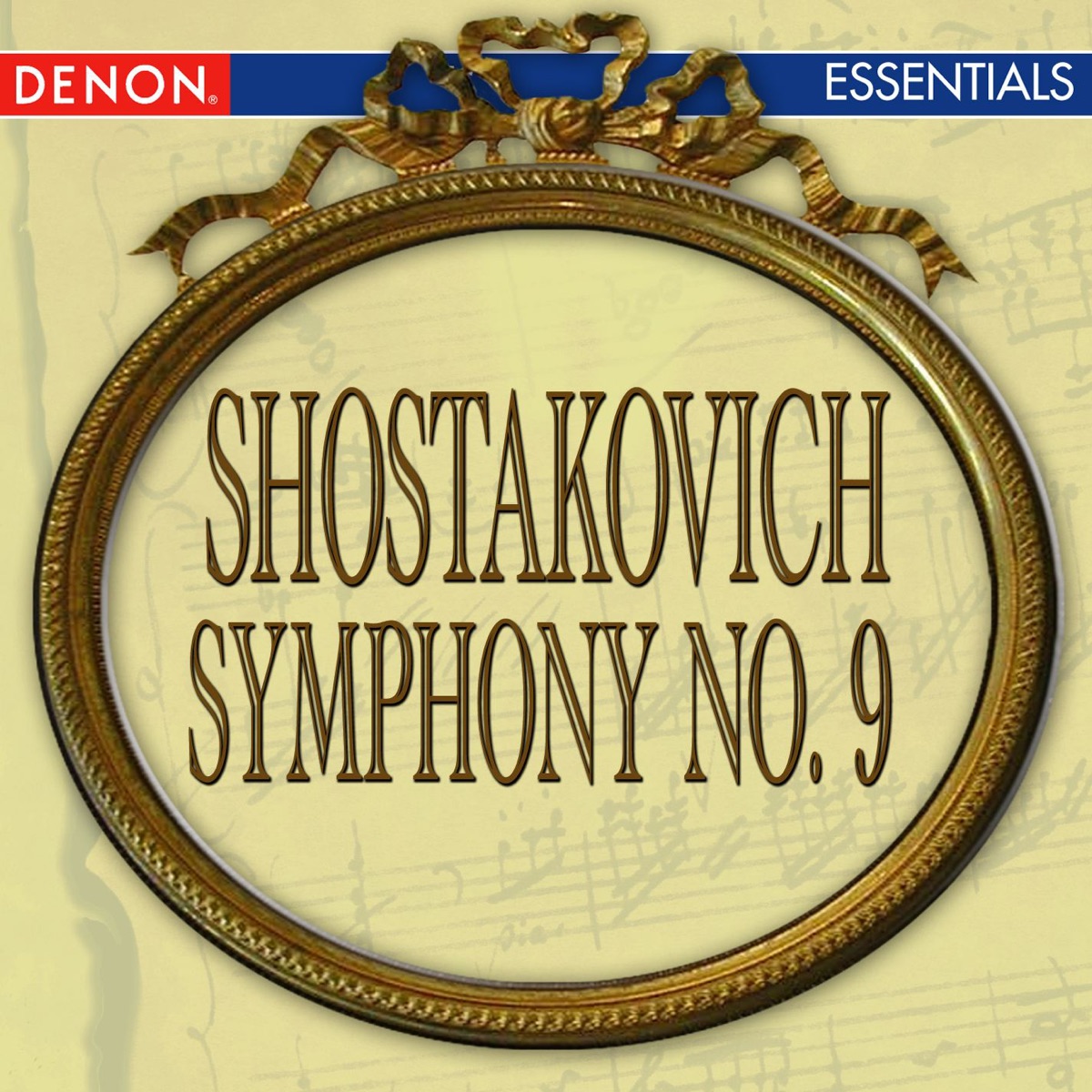 Shostakovich: Symphony No. 9 by Ukrainische Staatsphilharmonie & Stewart Robertson album cover