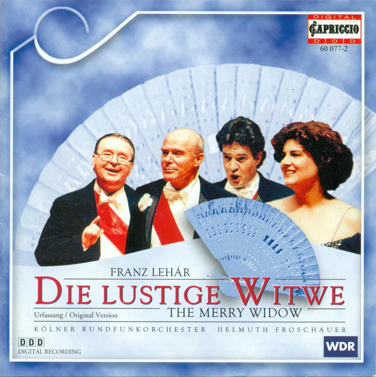 Lehar, F.: Merry Widow (The) [Operetta] by Helmuth Froschauer & Cologne Radio Orchestra album cover