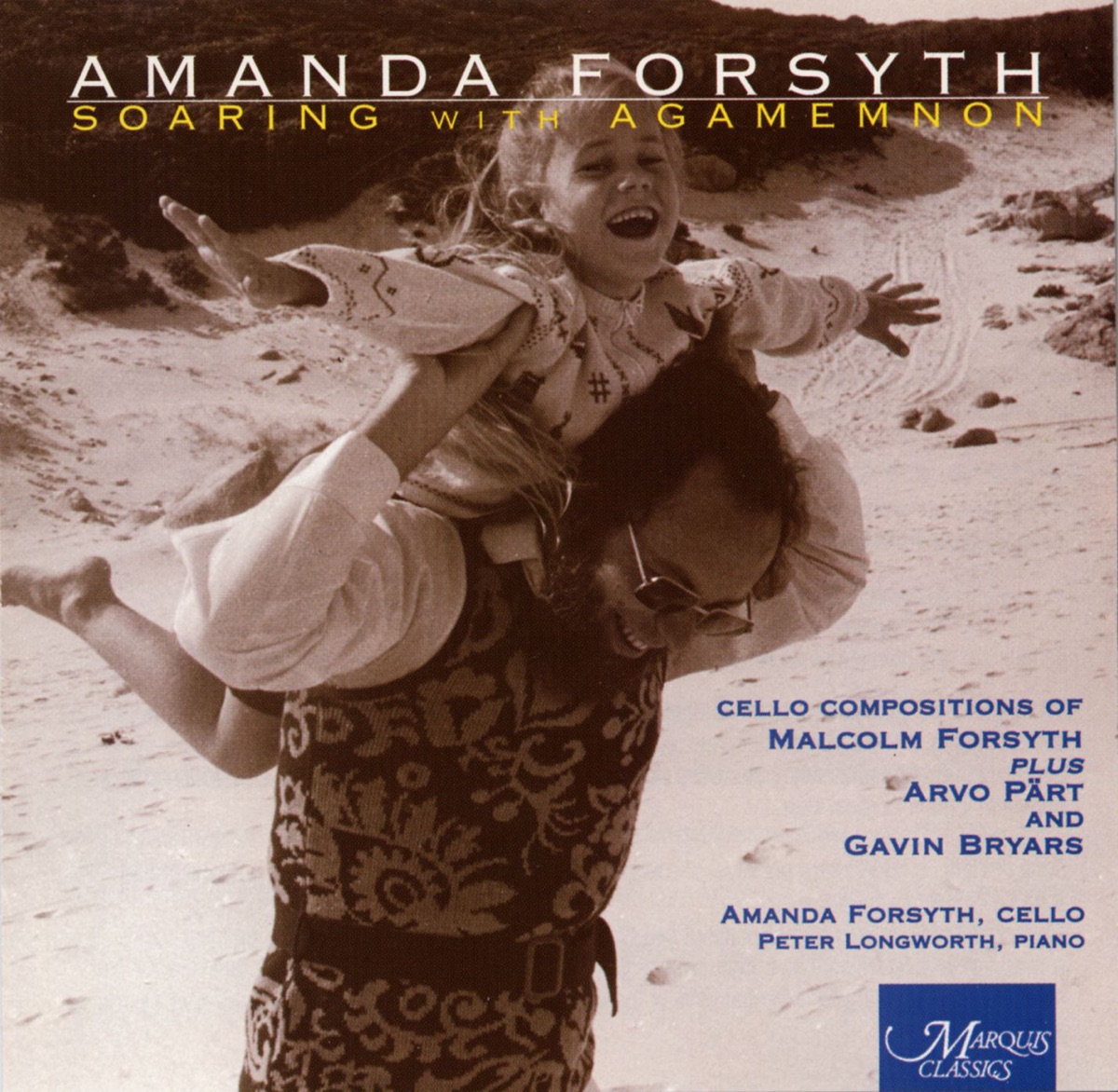 Soaring With Agamemnon by Amanda Forsyth & Peter Longworth album cover