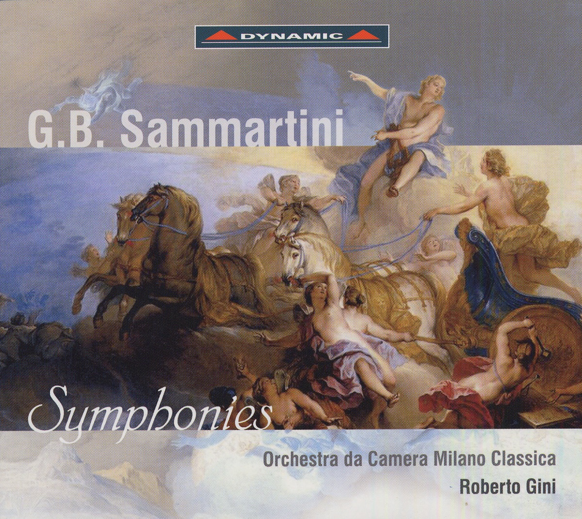 Sammartini: Symphonies by Milan Classical Chamber Orchestra & Roberto Gini album cover