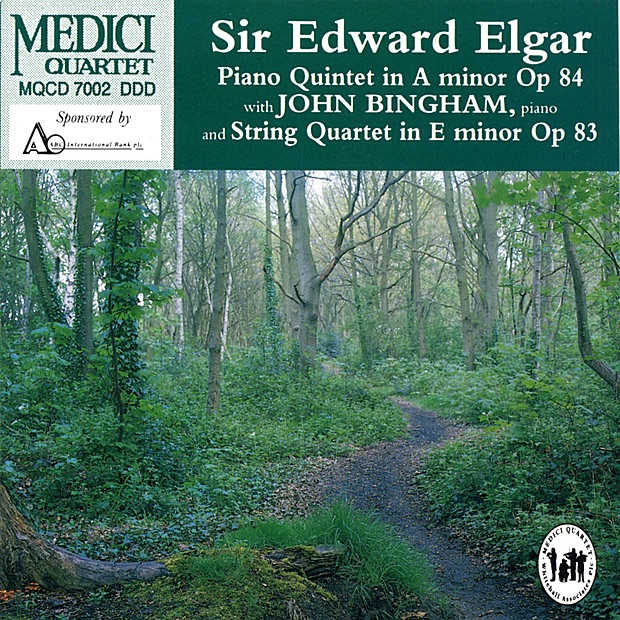 Elgar: Piano Quintet in A Minor and String Quartet in E Minor by Medici Quartet album cover