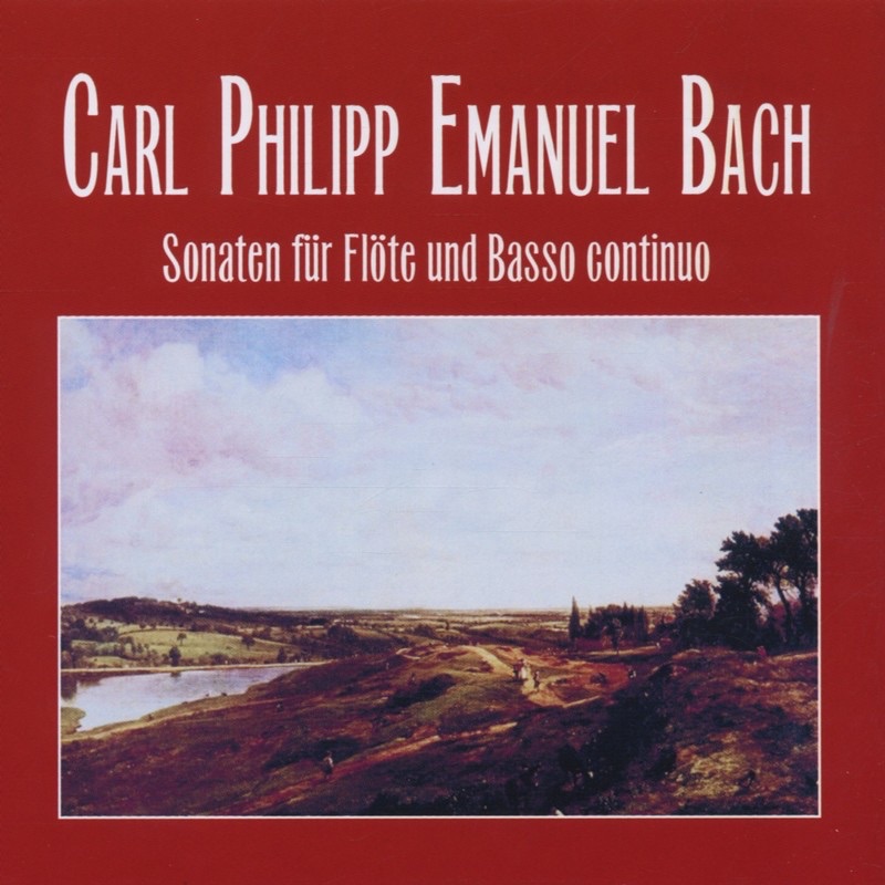 C.P.E. Bach: Sonatas for Flute and Continuo by Vaclav Kunt, Petr Adamec & František Sláma album cover