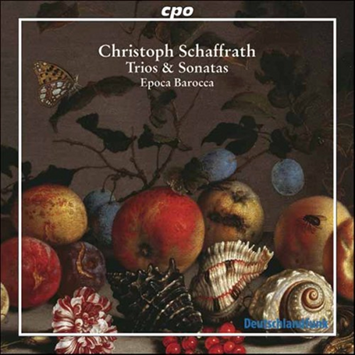 Schaffrath: Six Sonatas by Christoph Lehmann, Alessandro Pique, Hartwig Groth, Jan Freiheit, Margarete Adorf, Christoph Anselm Noll & Sergio Azzolini album cover