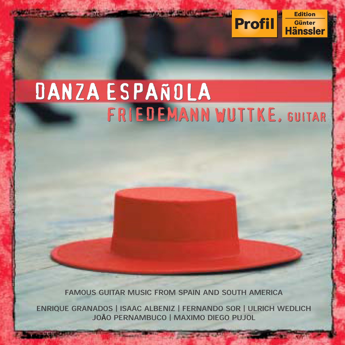 Spanish Dances by Friedemann Wuttke album cover