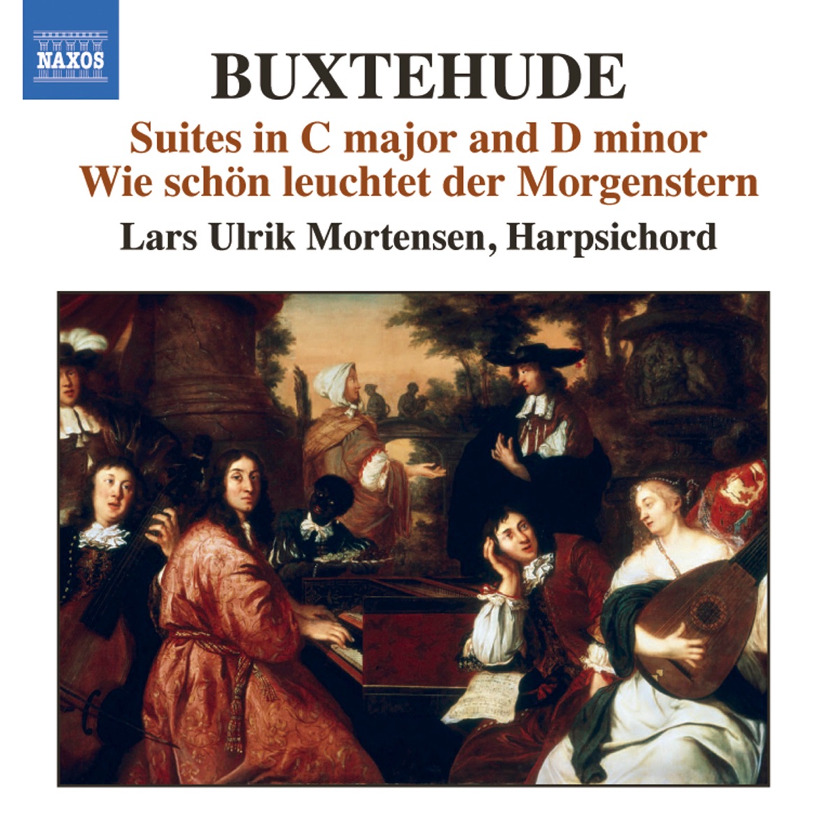 Buxtehude: Harpsichord Music, Vol. 1 by Lars Ulrik Mortensen album cover