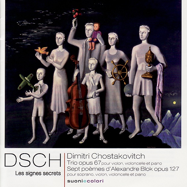 Chostakovitch: DSCH - Signes Secrets by Alexandre Brussilovsky, Natalia Khoma, Volodymyr Vynnytsky & Tatiana Smirnova album cover