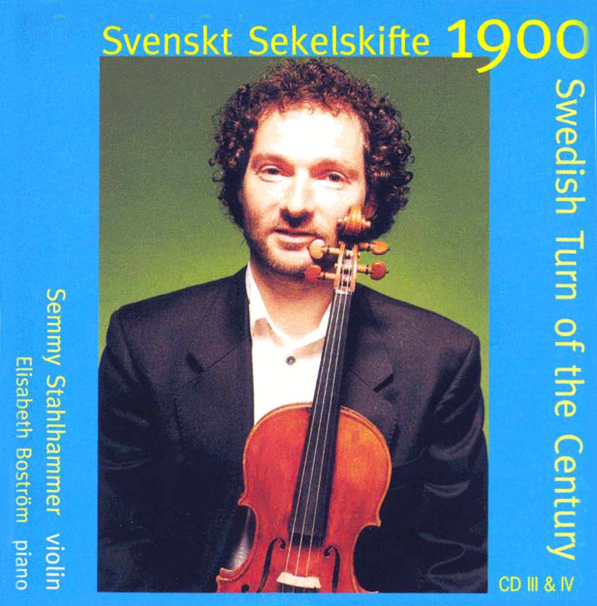 Swedish Turn of the Century by Semmy Stahlhammer & Elisabeth Bostrom album cover