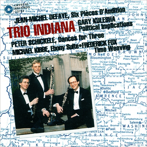 Trio Indiana by James Campbell, Eli Eban & Howard Klug album cover