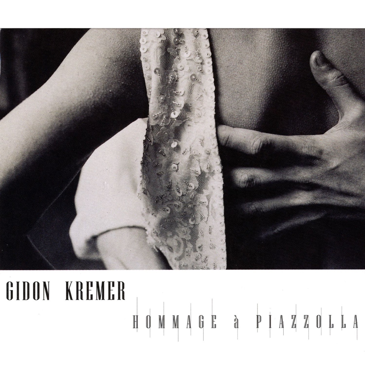 Hommage à Piazzolla by Gidon Kremer album cover