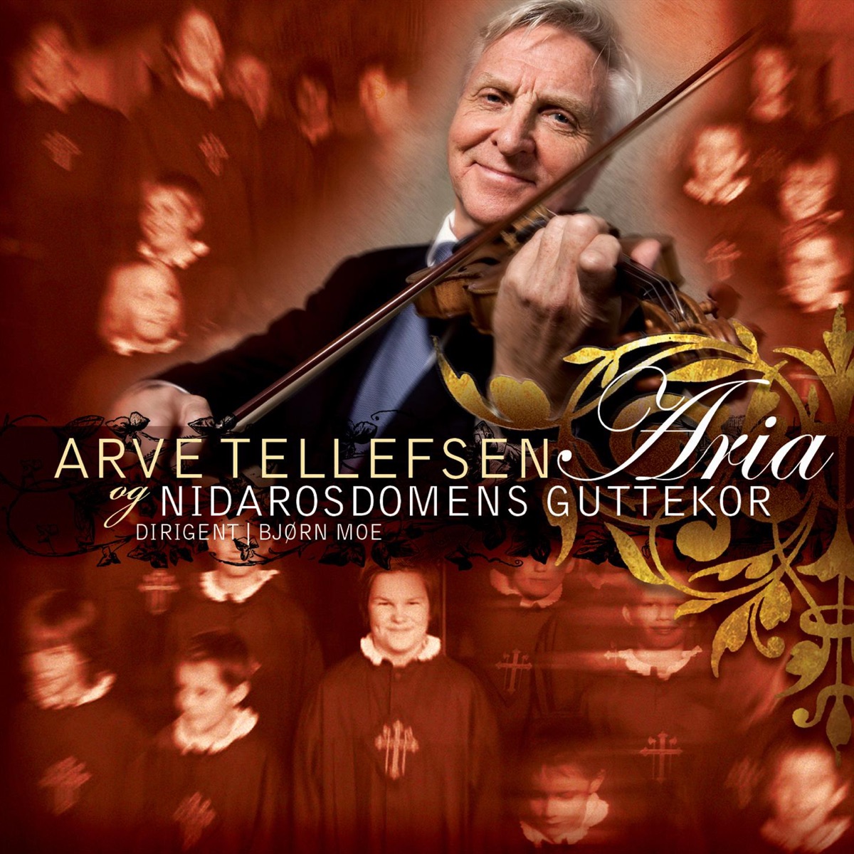 Aria by Arve Tellefsen & Nidarosdomens Guttekor album cover