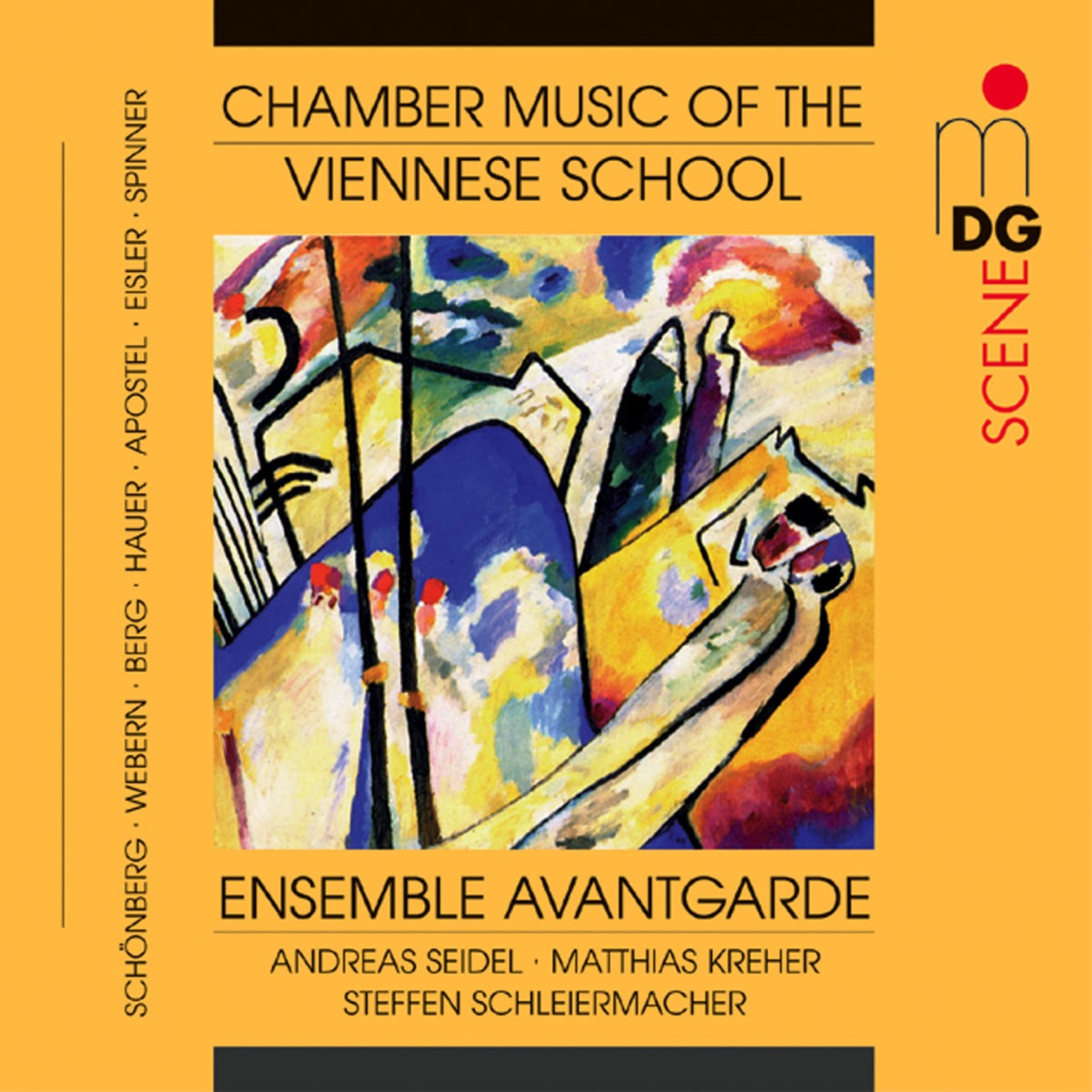 Chamber Music of the Viennese School by Ensemble Avantgarde album cover