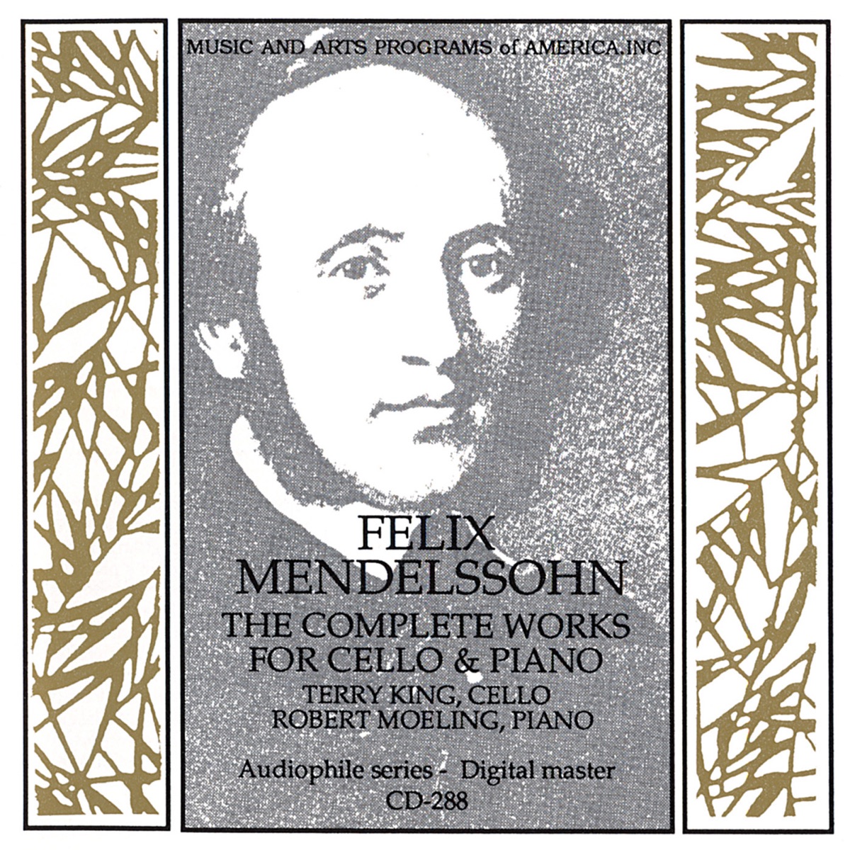 Mendelssohn: Complete Works for Cello and Piano by Terry King album cover