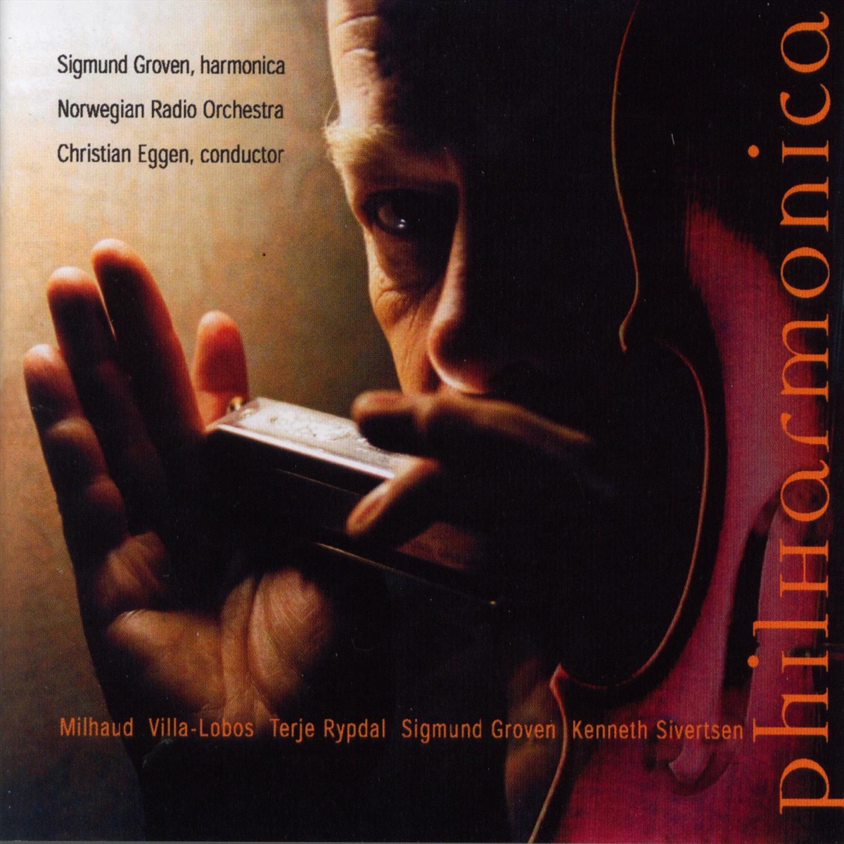Philharmonica by Sigmund Groven, Christian Eggen & Norwegian Radio Orchestra album cover
