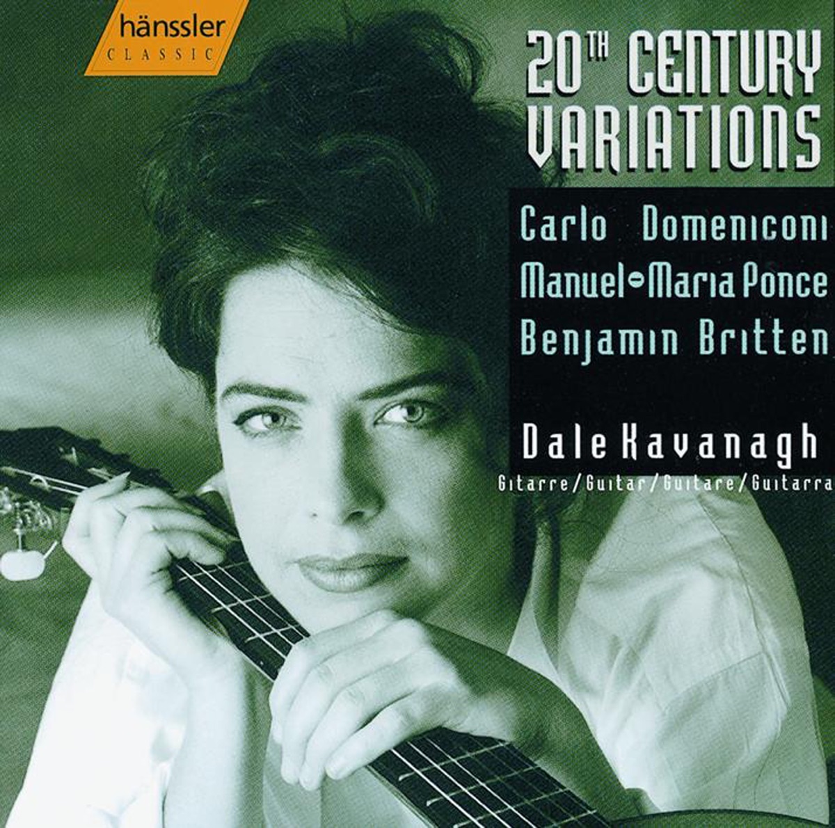 Domeniconi - Britten - Ponce: Variations for Guitar by Dale Kavanagh album cover