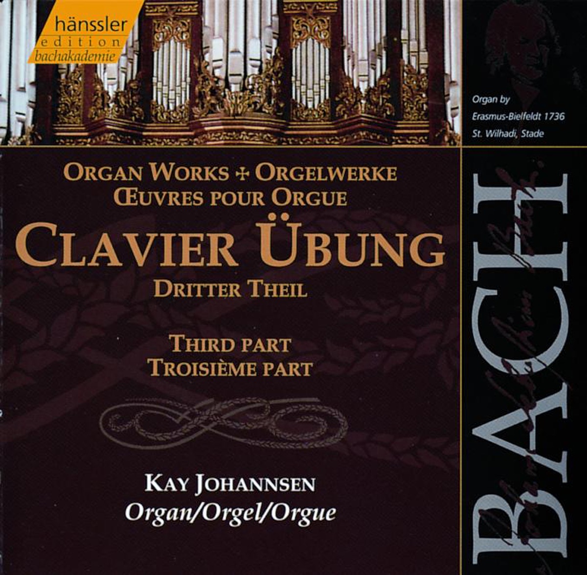 Bach, J.S.: Clavier Ubung by Kay Johannsen album cover