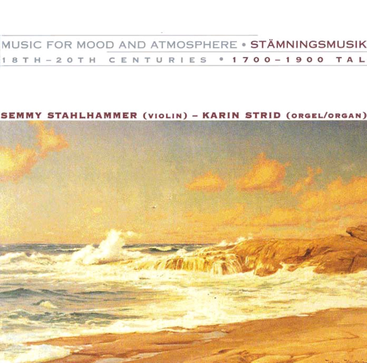 Music for Mood and Atmosphere - Stämningsmusik by Semmy Stahlhammer album cover