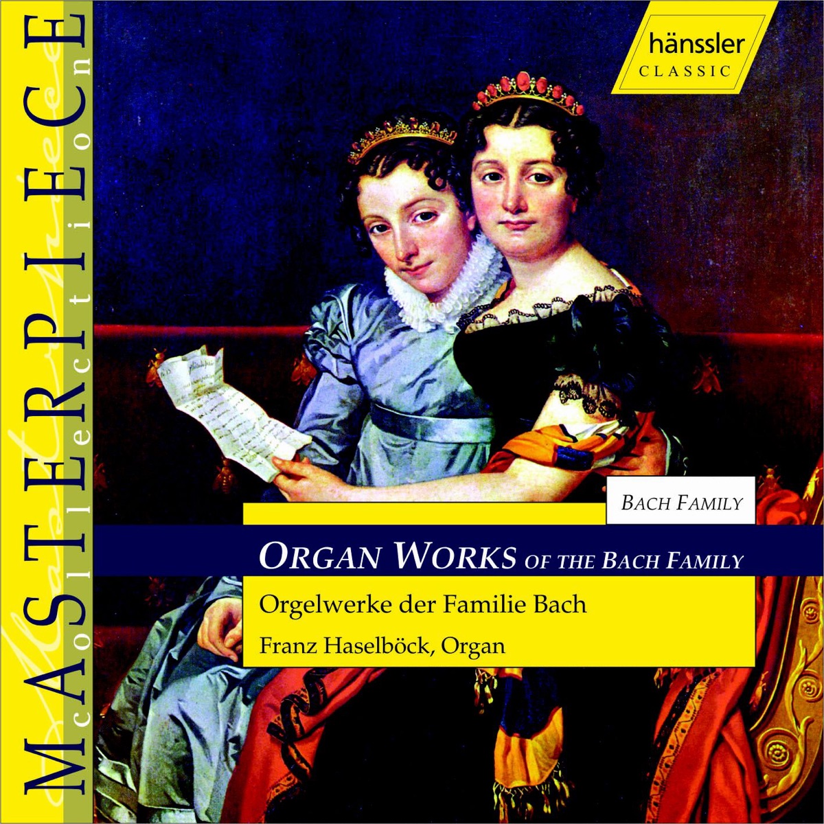 Organ Works of the Bach Family by Franz Haselbock album cover
