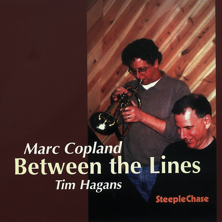 Between the Lines by Marc Copland & Tim Hagans album cover