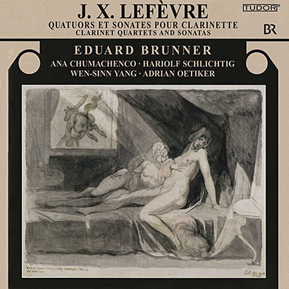 Lefèvre: Clarinet Quartets and Sonatas by Ana Chumachenco, Eduard Brunner, Wen-Sinn Yang, Hariolf Schlichtig & Adrian Oetiker album cover