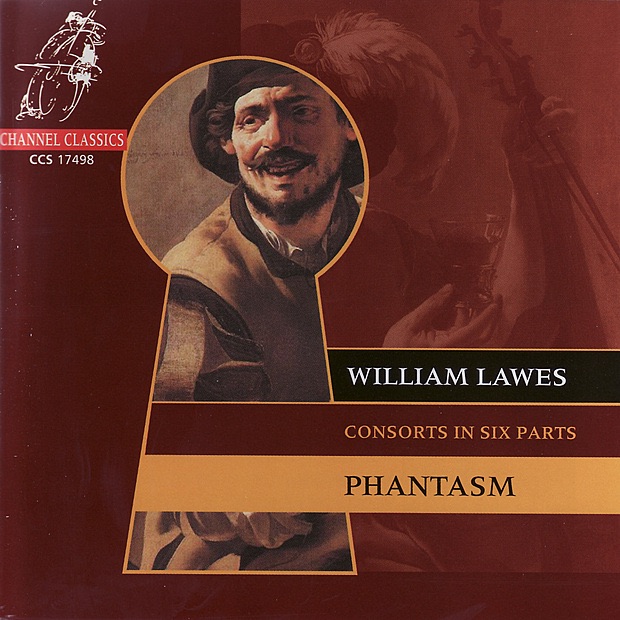 Lawes: Consorts in Six Parts by Phantasm album cover