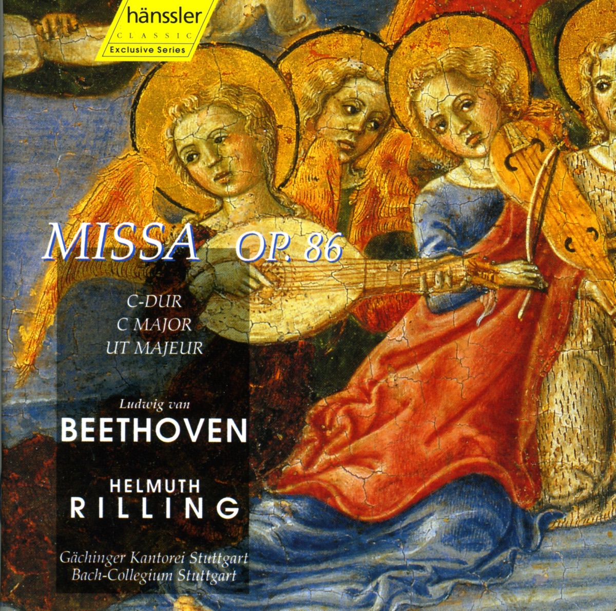 Beethoven: Mass In C Major, Op. 86 by Ingeborg Danz, Michel Brodard, Keith Lewis, Katherine van Kampen, Gächinger Kantorei Stuttgart, Helmuth Rilling & Stuttgart Bach Collegium album cover