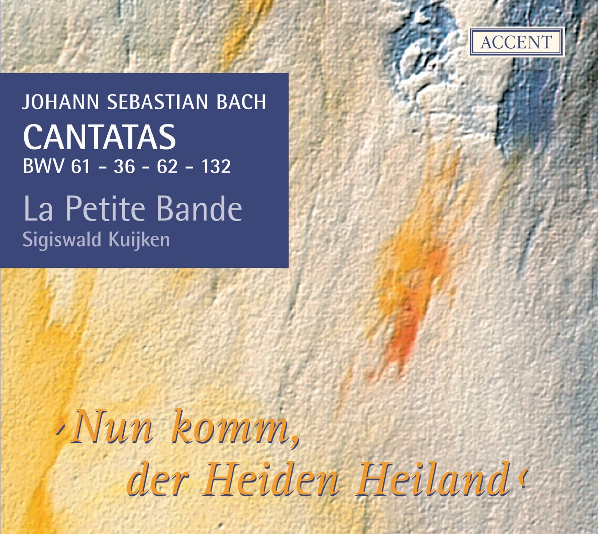 Bach: Cantatas, Vol. 9 by Christoph Genz, Jan Van der Crabben, Sigiswald Kuijken, Gerlinde Sämann, La Petite Bande & Petra Noskaiova album cover